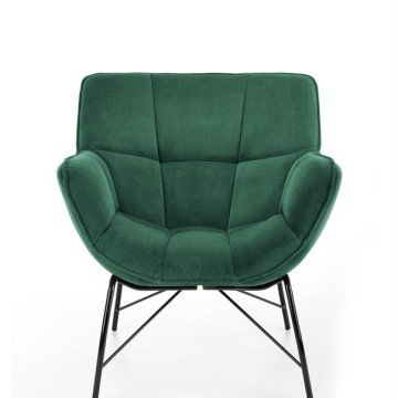 Фото2.Кресло BELTON Halmar Темно-зеленый